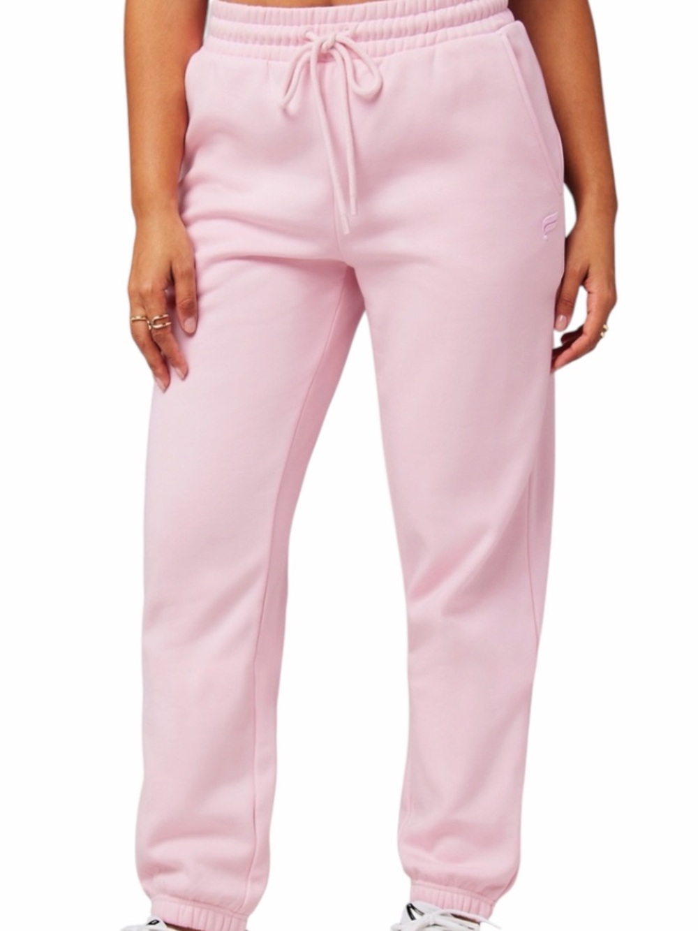 Fabletics Cozy Fleece Go-To Sweatpants In Sugar Pink Size Large